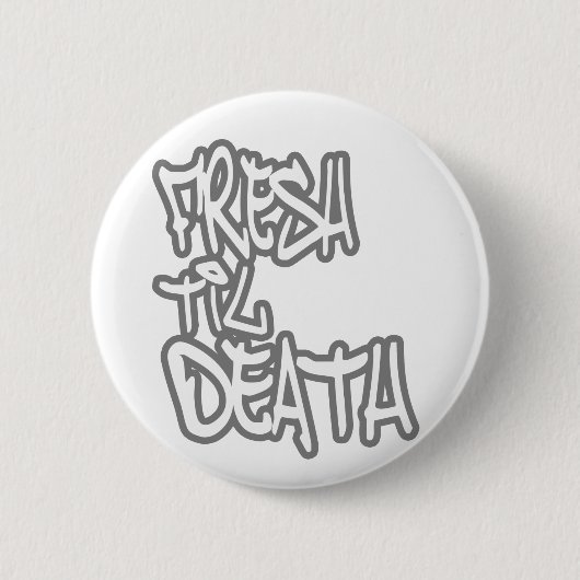 ヒップホップ 缶バッジ (正面)