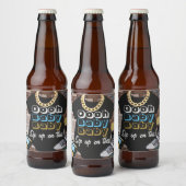 ヒップホップ{Boy}ベビーシャワーボトルラベル ビールラベル (ボトル)