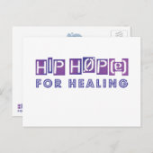 ヒップホップ(e)_はがき ポストカード (正面/裏面)