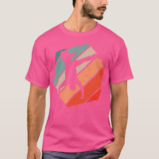 ヒップホップBboyメンズバガールヒップホップ女子朝食 Tシャツ