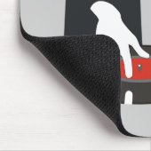 ヒップホップDJのマウスパッド マウスパッド (コーナー)