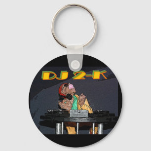 ヒップホップDJ 2-K Keychain キーホルダー