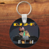 ヒップホップDJ 2-K Keychain キーホルダー (正面)