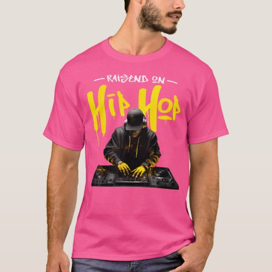 ヒップホップDj 50周年記念グラフィック Tシャツ (正面)