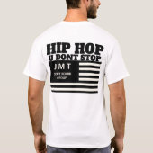 ヒップホップUストップ Tシャツ (裏面)