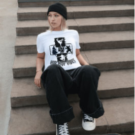 ヒップホップVibes 2.w Tシャツ