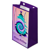 ヒップホリデー抱き枕（紫） スモールペーパーバッグ (正面アングル)