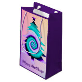 ヒップホリデー抱き枕（紫） スモールペーパーバッグ (裏面アングル)