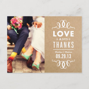 ヒップモダンス THANK 結婚 YOU POST CARD ポストカード