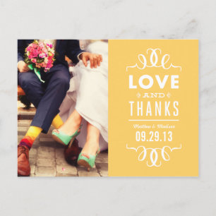 ヒップモダンス THANK 結婚 YOU POST CARD ポストカード