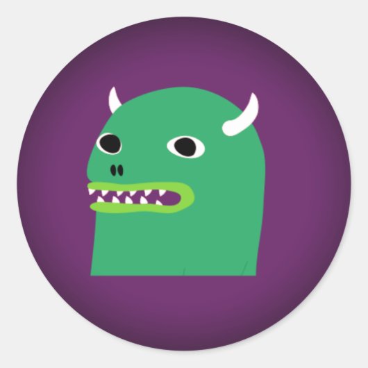 ヒップモンスタースティック ラウンドシール (正面)