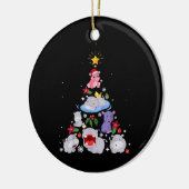 ヒッポおもしろいクリスマスツリー | Hippopotamusクリスマス セラミックオーナメント (左)