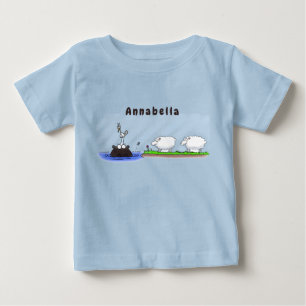 ヒッポおもしろい・バーディー二輪 ベビーTシャツ
