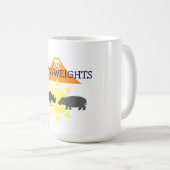 ヒッポとサイ コーヒーマグカップ (正面右)