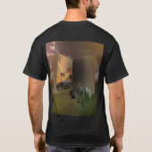 **『ヒッポのハート – ページの愛の物語』 Tシャツ (裏面)