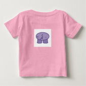 ヒッポのハーポ ベビーTシャツ (裏面)