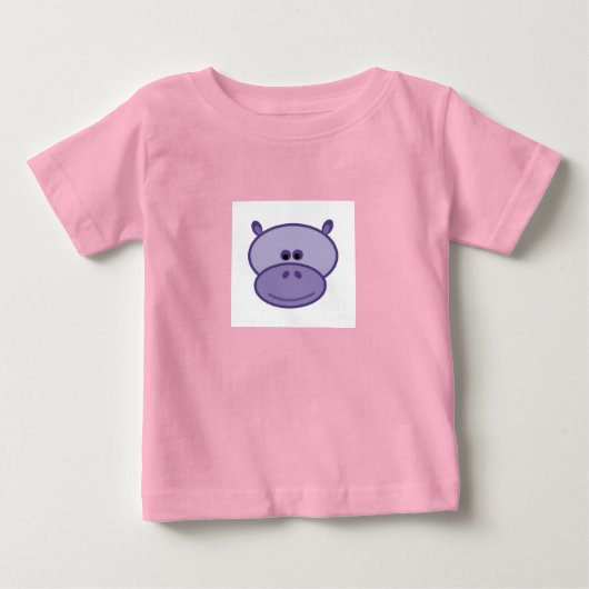ヒッポのハーポ ベビーTシャツ (正面)