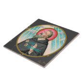 ヒッポの聖アウグスティヌス(SAU 047;詳細) タイル (側面)