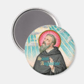 ヒッポの聖アウグスティヌス(SAU 047;詳細) マグネット (正面/裏面)