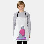 ヒッポアットヨガフィットネス エプロン (着用した状態)