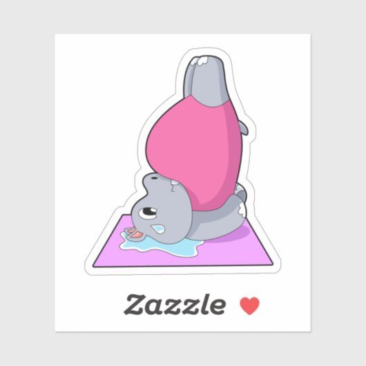 ヒッポアットヨガフィットネス シール (シート)