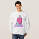 ヒッポアットヨガフィットネス Tシャツ (正面フル)