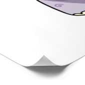 ヒッポアポップ・アートのマおもしろいスソーダプポップ・アートのン ポスター (角)