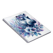 ヒッポウォーターカラーフローラアート ノートブック (右側)