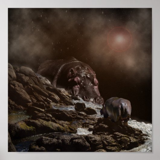 ヒッポエンチャント夕べ、 ポスター (正面)