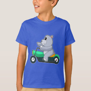 ヒッポオートバイ Tシャツ
