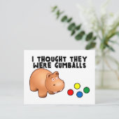 ヒッポガンボール ポストカード (スタンド正面)