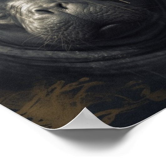 ヒッポキング ポスター (角)