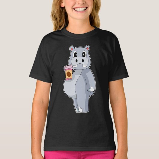 ヒッポコーヒー お持ち帰り Tシャツ (正面)