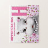 ヒッポサファリアルファベットキッズジグソーパズル ジグソーパズル (縦)