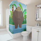 ヒッポシャワーカーテン シャワーカーテン (インサイチュ)