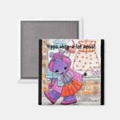 ヒッポショッピング – ヒッポショップアロットアメス! マグネット (正面/裏面)