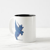 ヒッポスポポタムスハウスズ賛美テウェレ ツートーンマグカップ (正面左)