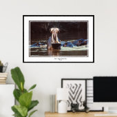 ヒッポセレントゲティ ポスター (ホームオフィス)