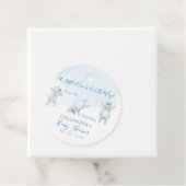 ヒッポソメルサルト男の赤ちゃんシャワー フェイバータグ (インサイチュ)