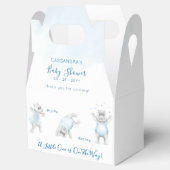 ヒッポソメルサルト男の赤ちゃんシャワー フェイバーボックス (オープン)