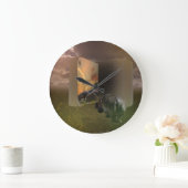 ヒッポタマスの滝たちは物語本に恋をして、 ラージ壁時計 (ホーム)