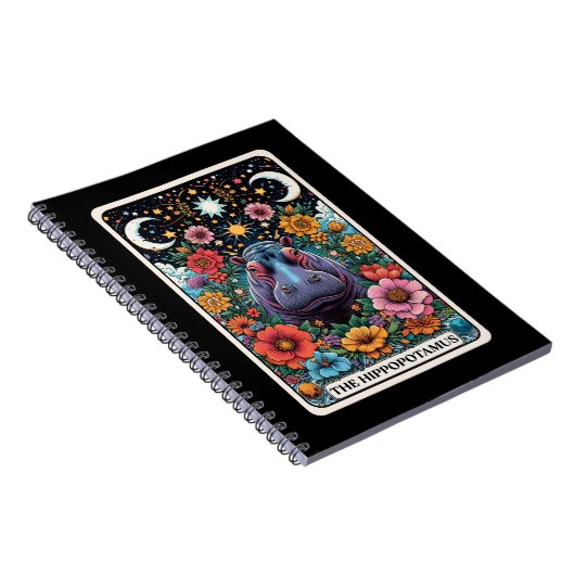 ヒッポタマス精神タロットカードノート ノートブック (右側)