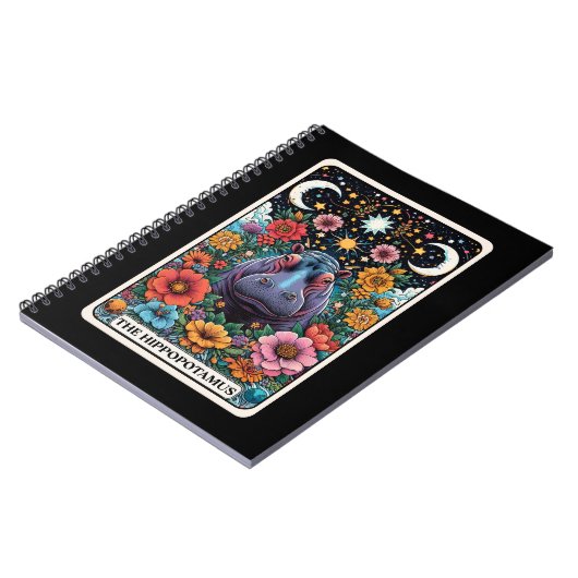 ヒッポタマス精神タロットカードノート ノートブック (左側)