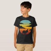 ヒッポタマス60s 70sメンズウィメンズヒッポ tシャツ (正面フル)