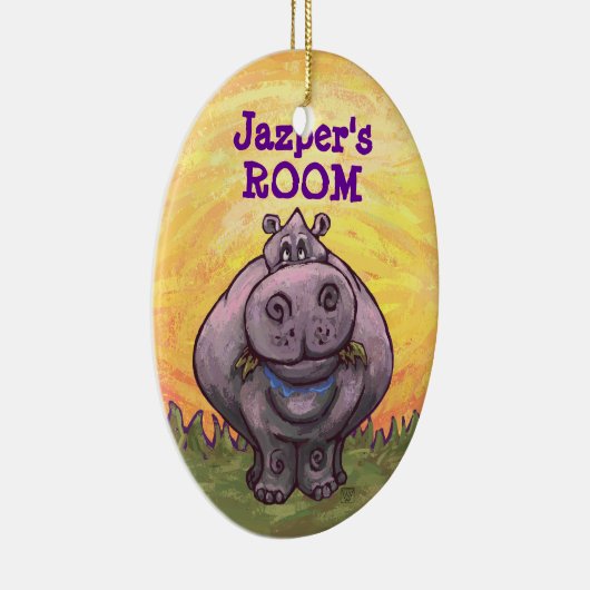 ヒッポタムスギフト&アクセサリー セラミックオーナメント (右)