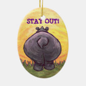 ヒッポタムスギフト&アクセサリー セラミックオーナメント (裏面)