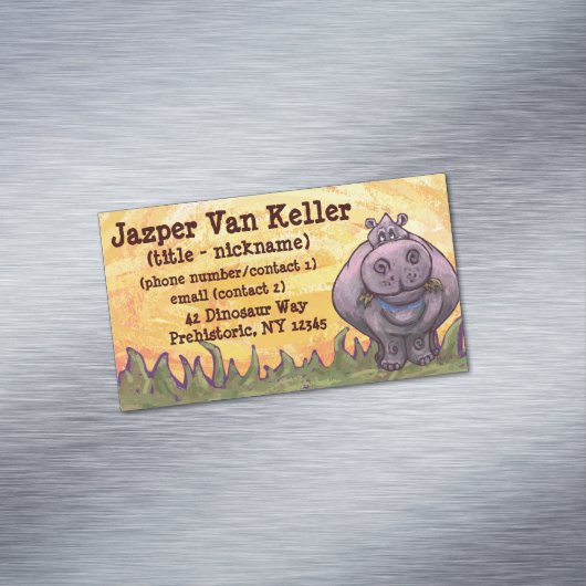 ヒッポタムスギフト&アクセサリー マグネット名刺 (インサイチュ)