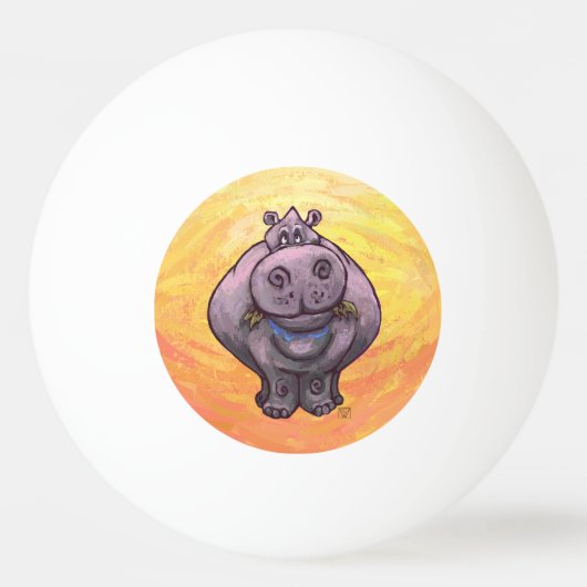 ヒッポタムスギフト&アクセサリー 卓球ボール (裏面)