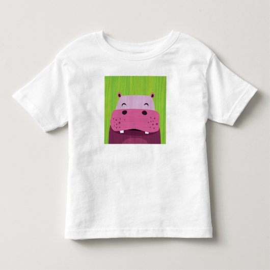 ヒッポタムスヒッポティーズ トドラーTシャツ (正面)