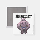 ヒッポダイエットリマインダー磁石 マグネット (正面/裏面)